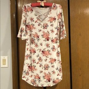 Floral dress size L